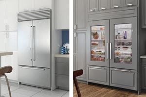 Full-size units include side-by-side Sub-Zero